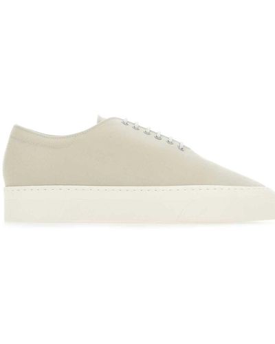 The Row Marie H Lace-up Sneakers - Natural