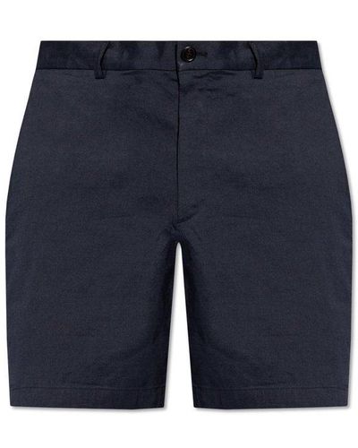 Theory Shorts With Pockets - Blue