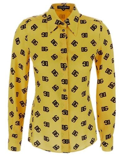 Dolce & Gabbana Shirts - Yellow