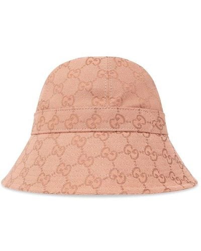 Gucci Gg Bucket Hat - Pink