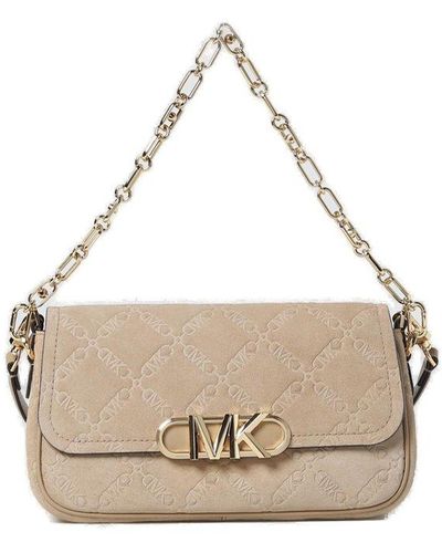 Fashionline MK Bag Michael Kors Signature Logo Shoulder Bag Handbag  Inclined Shoulder Ladies Bags Fashionable Sling Bag