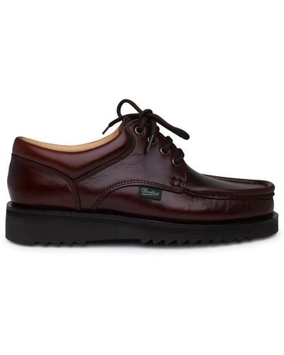 Paraboot Brown Leather Shoes