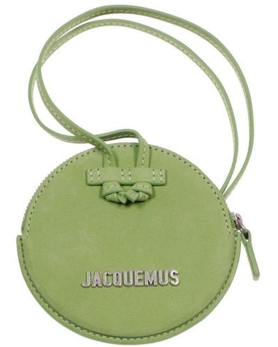 Jacquemus Le Pitchou Lanyard Wallet - Green