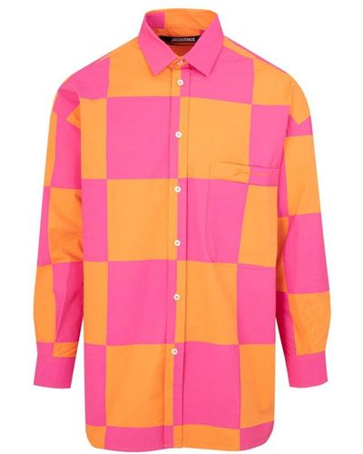 Jacquemus Toutou Colour Block Shirt - Pink