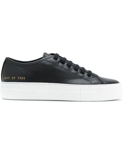 Common Projects Tournament Low Super Lace-up Trainers - Black