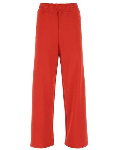 JW Anderson Elasticated Waist Track Trousers - Red