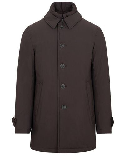 Herno Washington Raincoat Jacket Wintercoat - Brown