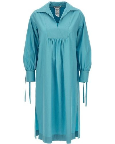 Max Mara 'nupar' Dress - Blue