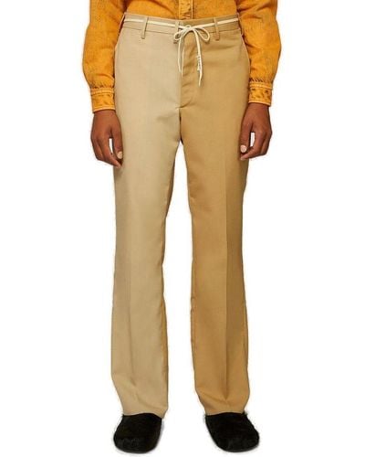 Marni Colour Blocked Trousers - Yellow
