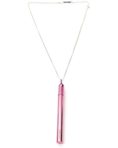 Ambush Lighter Case Pendant Necklace - Purple