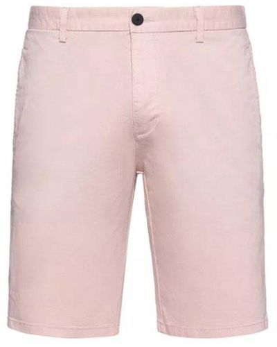 HUGO Slim-fit Chino Shorts - Pink