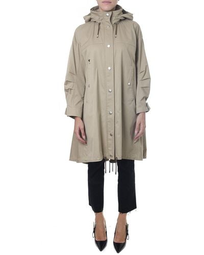 Dior Hooded Raincoat - Natural