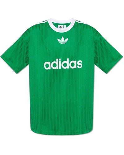 adidas Originals T-shirt With Logo, - Green