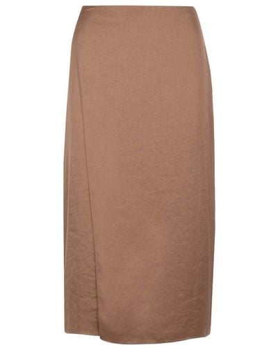 Theory Pencil Skirt - Brown