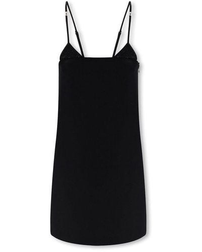 DSquared² Mini Slip Dress - Black