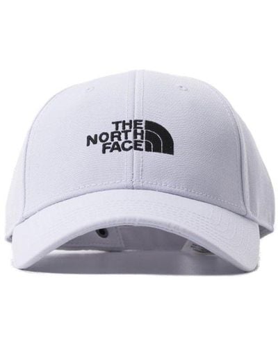 The North Face Logo Embroidered Baseball Cap - White