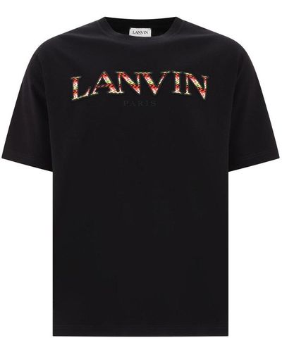 Lanvin Classic Curb T Shirt - Black