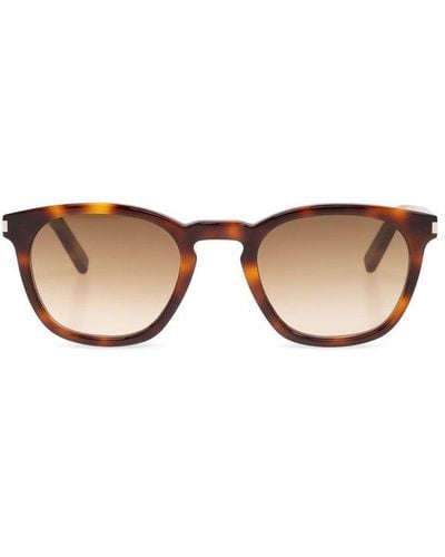 Saint Laurent Sunglasses 'sl 28', - Natural