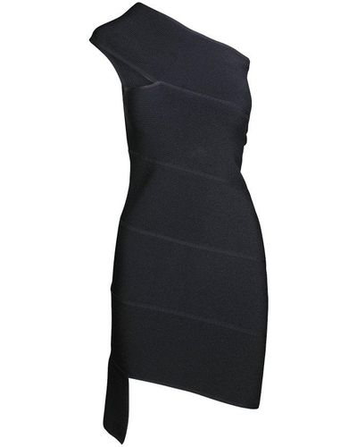 Bottega Veneta Spiral Mini Dress - Black