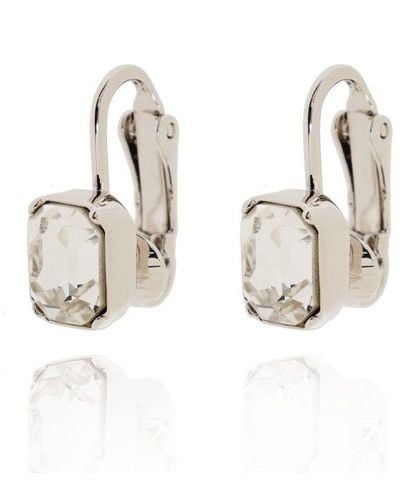 DSquared² Clips With Crystals, - White