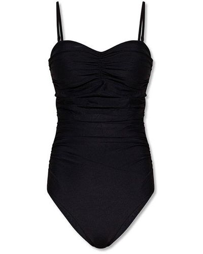 Ganni One-Piece Swimsuit - Black