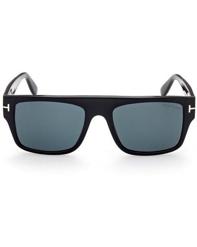Tom Ford Dunning Square Frame Sunglasses - Black