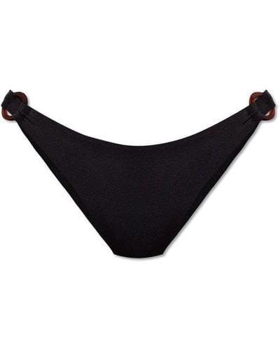 DSquared² Ring Detailed Bikini Bottoms - Black