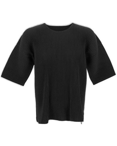 Homme Plissé Issey Miyake T-shirt - Black