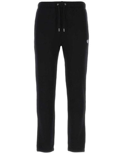 Fred Perry Loopback Joggers - Black