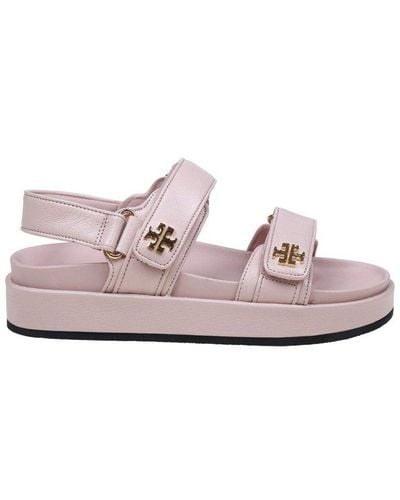 Tory Burch Kira Leather Sandals - Pink