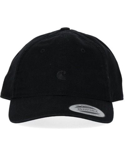 Carhartt Logo Motif Embroidered Baseball Cap - Black