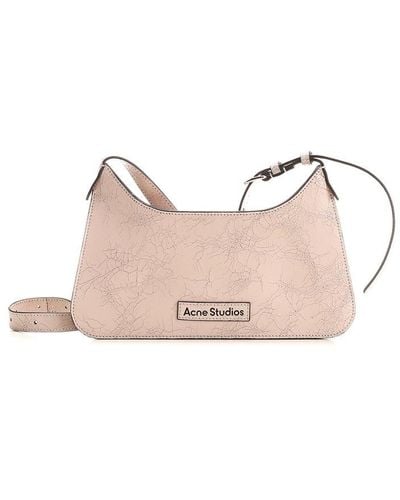 Acne Studios Platt Zip-up Mini Shoulder Bag - Pink