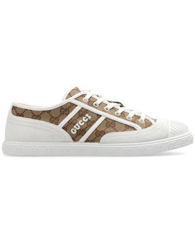 Gucci Monogrammed Low-top Trainers - Multicolour