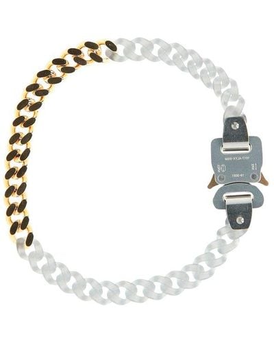 1017 ALYX 9SM Chain Buckle Choker Necklace - Metallic
