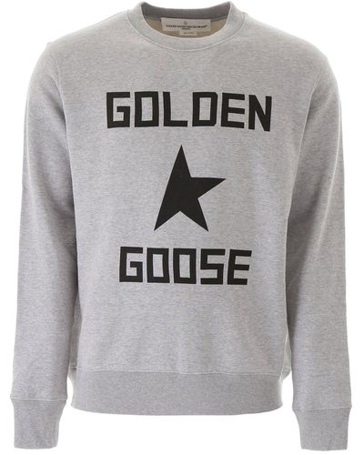 Golden Goose Grey Cotton Sweatshirt