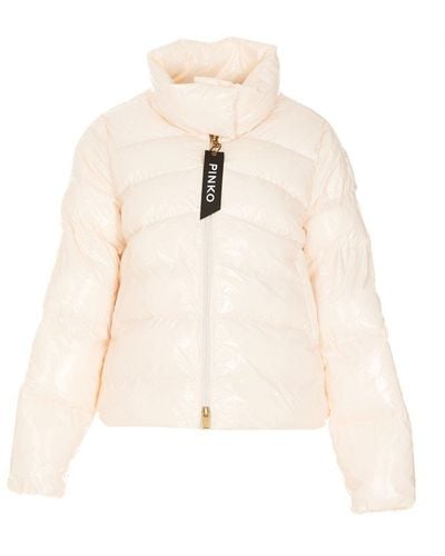 Pinko Mirco Down Jacket - Natural