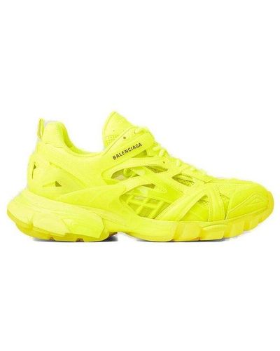 Balenciaga Track Lace-up Trainers - Yellow