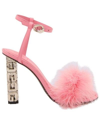 Givenchy G Cube Heeled Sandals - Pink