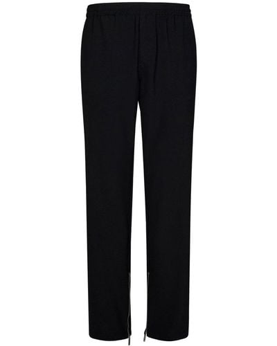Off-White c/o Virgil Abloh Ow Emb Wool Lounge Trousers - Black