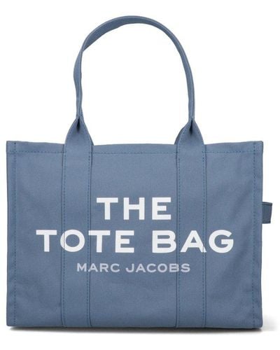 Marc Jacobs The Large Canvas Tote Bag - Blue