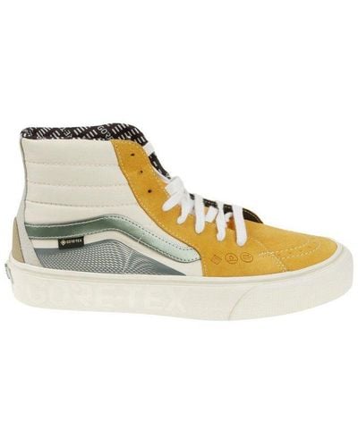 Vans Sk8-hi High Top Sneakers - Yellow
