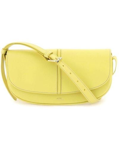 A.P.C. Betty Shoulder Bag - Yellow