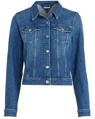Tommy Hilfiger Jean and denim jackets for Women | Online Sale to 45% | Lyst