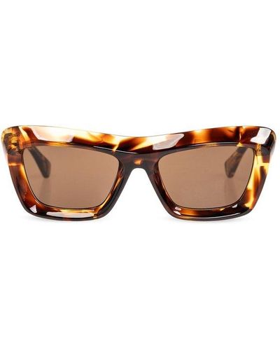 Bottega Veneta Sunglasses, - Brown