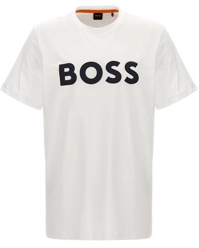 BOSS Logo T-shirt - White