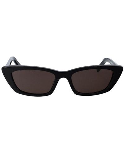 Saint Laurent New Wave Sl277 Cat-eye Sunglasses - Black