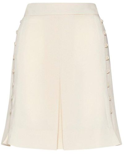 See By Chloé Buttoned Skirt - White