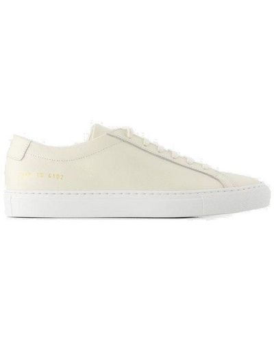 Common Projects Achilles Contrast Sole Sneakers - Natural