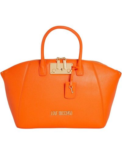 Love Moschino Tote Bag - Orange