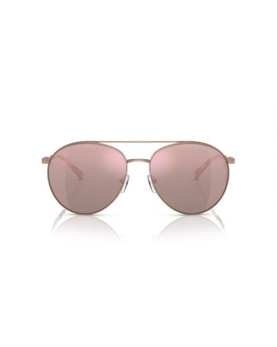 Michael Kors Aviator Frame Sunglasses - Pink